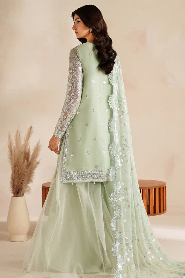 Farasha | STITCHED FORMALS ’26 | Soft Fern - House Of Hania
