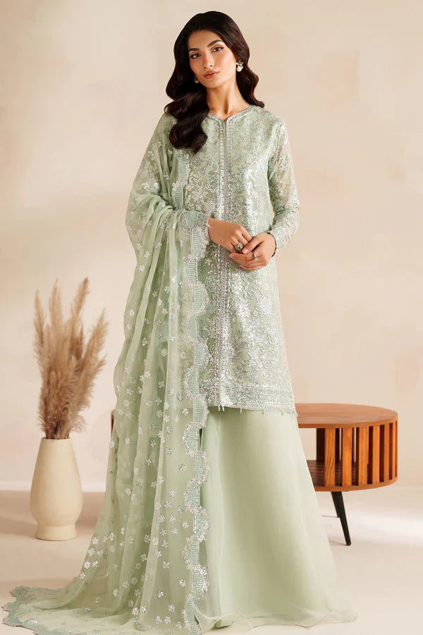 Farasha | STITCHED FORMALS ’26 | Soft Fern - House Of Hania