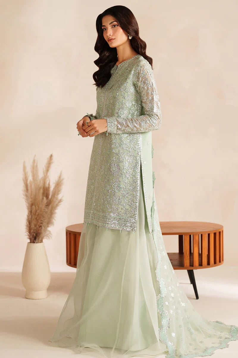 Farasha | STITCHED FORMALS ’26 | Soft Fern - House Of Hania