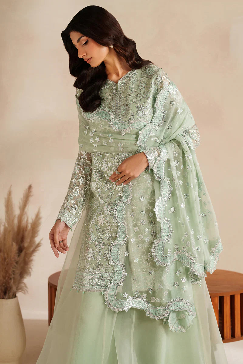 Farasha | STITCHED FORMALS ’26 | Soft Fern - House Of Hania