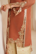 Farasha | STITCHED FORMALS ’26 | Warm Saffron - House Of Hania