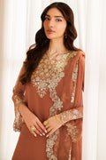 Farasha | STITCHED FORMALS ’26 | Warm Saffron - House Of Hania