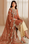 Farasha | STITCHED FORMALS ’26 | Warm Saffron - House Of Hania