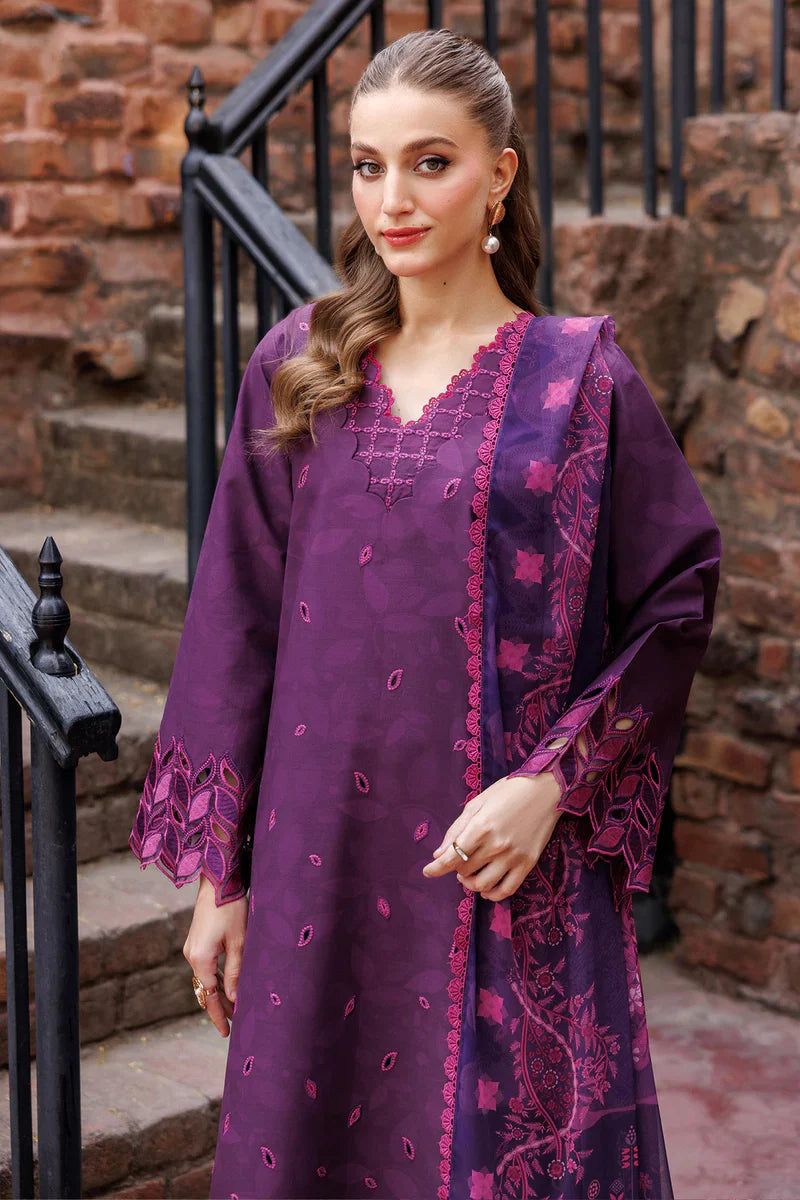 Farasha | Seraya Lawn SS'25 | Winkmist - House Of Hania