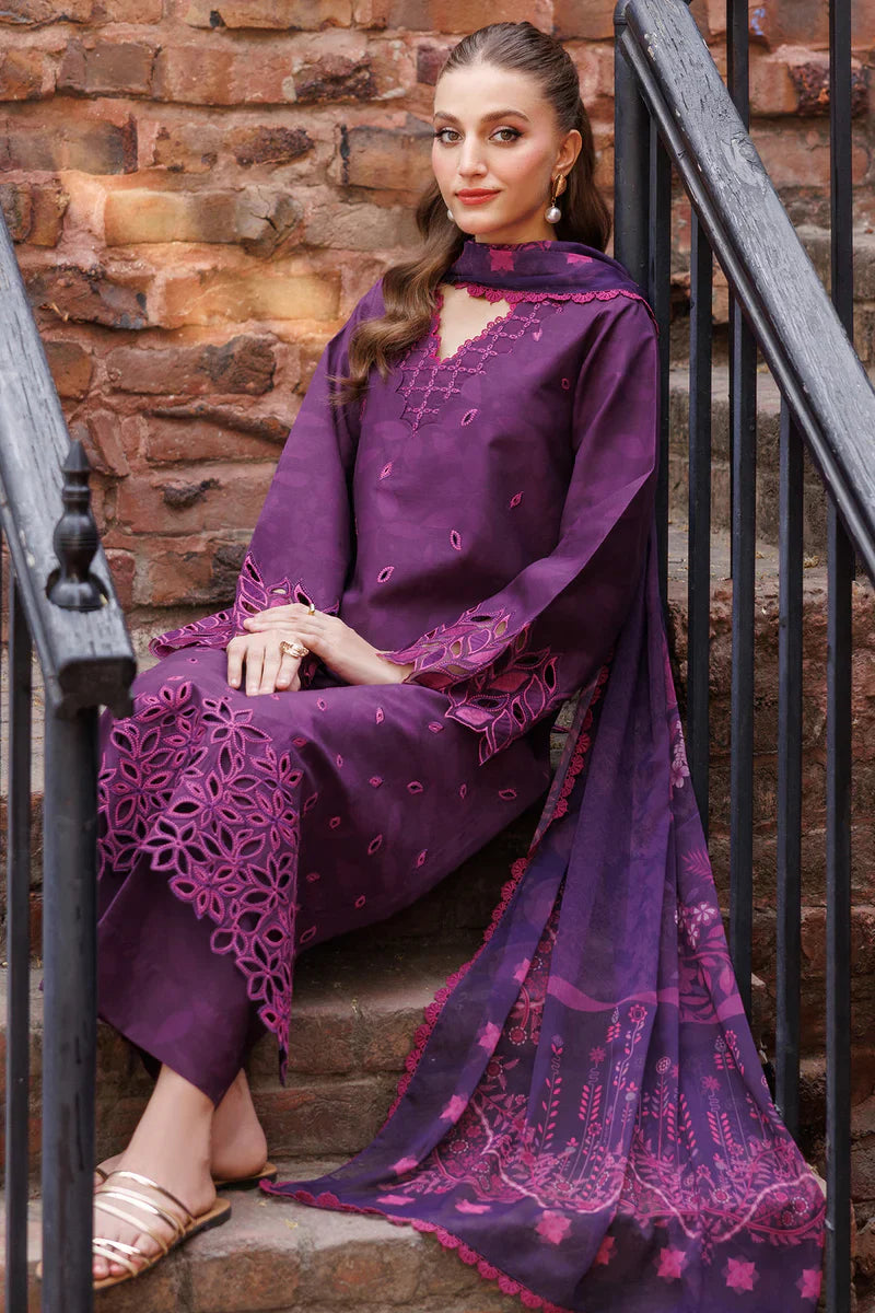 Farasha | Seraya Lawn SS'25 | Winkmist - House Of Hania