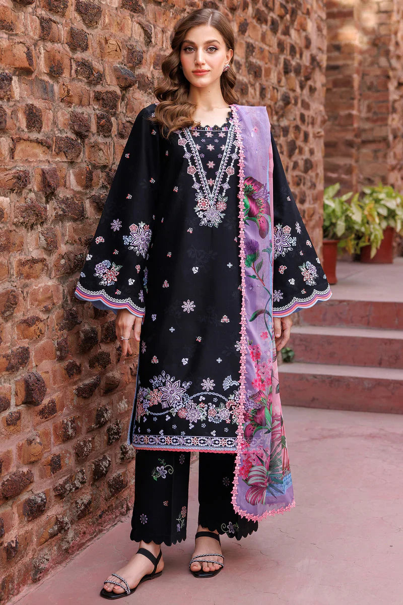 Farasha | Seraya-lawn-ss25 | Sable - House Of Hania
