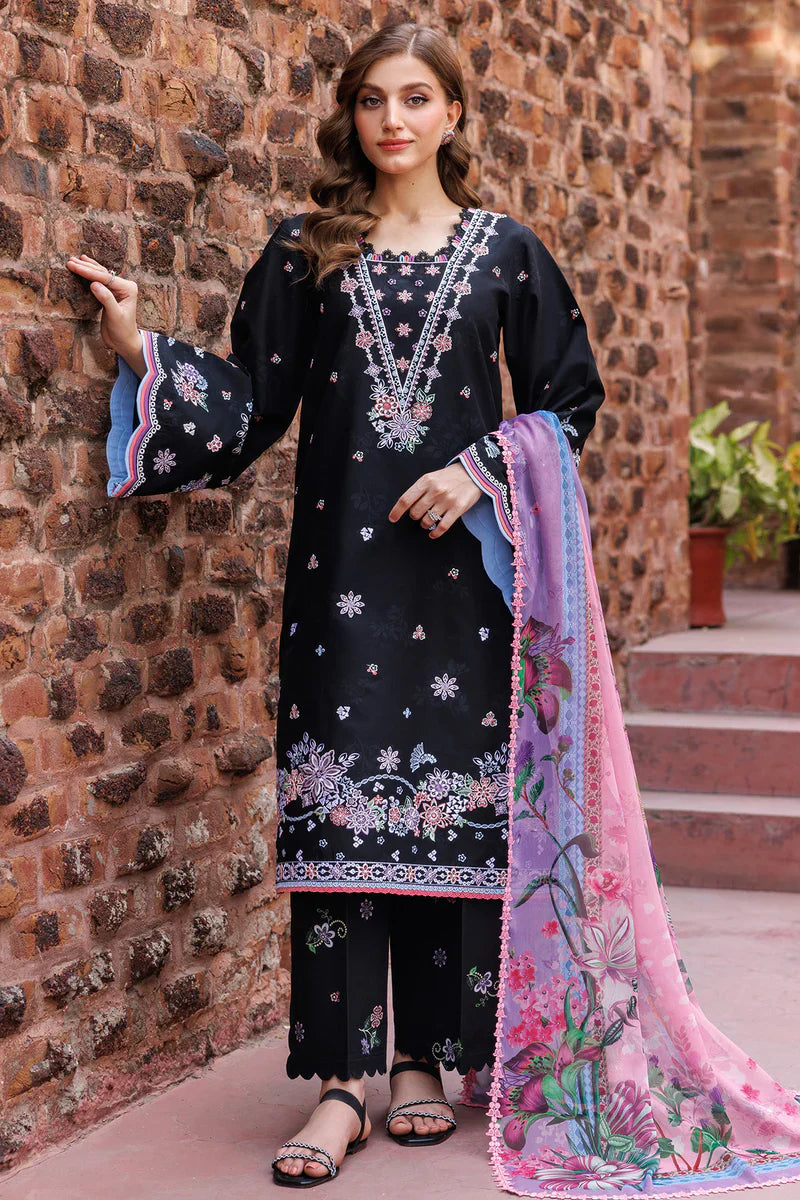 Farasha | Seraya-lawn-ss25 | Sable - House Of Hania