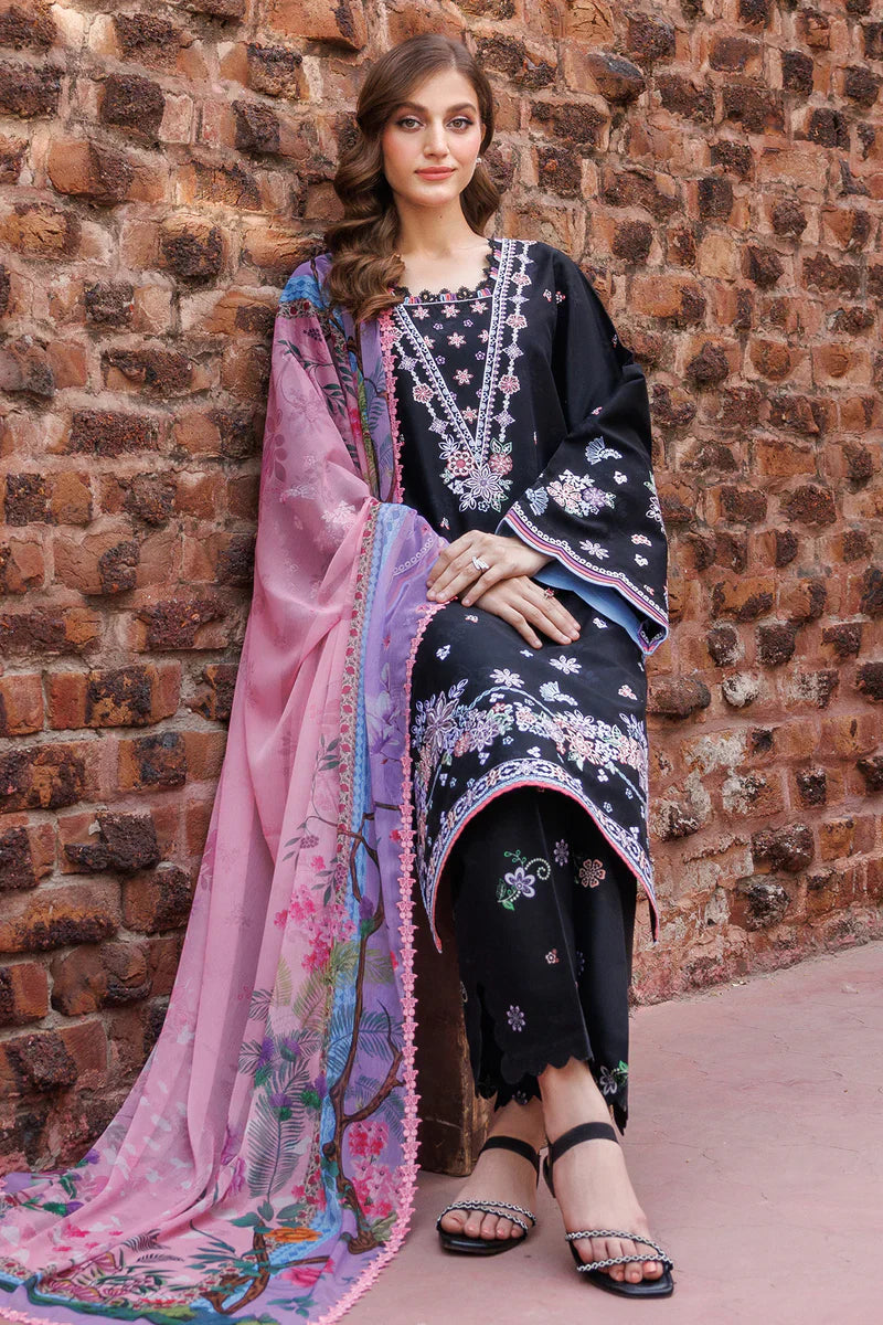 Farasha | Seraya-lawn-ss25 | Sable - House Of Hania