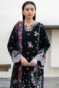 Farasha | Summer Weaves Embroidered Lawn | Ember Shadow - House Of Hania