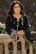 Farasha | Summer Weaves Embroidered Lawn | Midnight Glow - House Of Hania