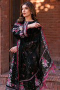 Farasha | Summer Weaves Embroidered Lawn | Ornate Noir - House Of Hania