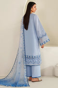 Farasha | Summer Weaves Embroidered lawn'26 | Cloud Aura - House Of Hania