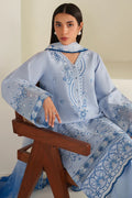 Farasha | Summer Weaves Embroidered lawn'26 | Cloud Aura - House Of Hania