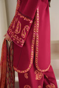 Farasha | Summer Weaves Embroidered lawn'26 | Coral Flare - House Of Hania