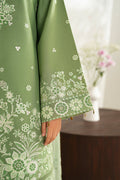 Farasha | Summer Weaves Embroidered lawn'26 | Dewy Sage - House Of Hania
