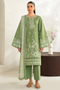 Farasha | Summer Weaves Embroidered lawn'26 | Dewy Sage - House Of Hania