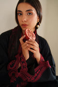 Farasha | Summer Weaves Embroidered lawn'26 | Floral Flame - House Of Hania