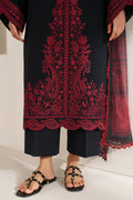 Farasha | Summer Weaves Embroidered lawn'26 | Floral Flame - House Of Hania