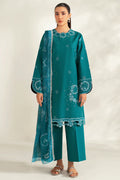 Farasha | Summer Weaves Embroidered lawn'26 | Jade Dazzle - House Of Hania