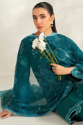 Farasha | Summer Weaves Embroidered lawn'26 | Jade Dazzle - House Of Hania