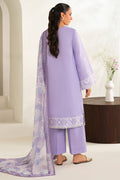 Farasha | Summer Weaves Embroidered lawn'26 | Lavender Peral - House Of Hania