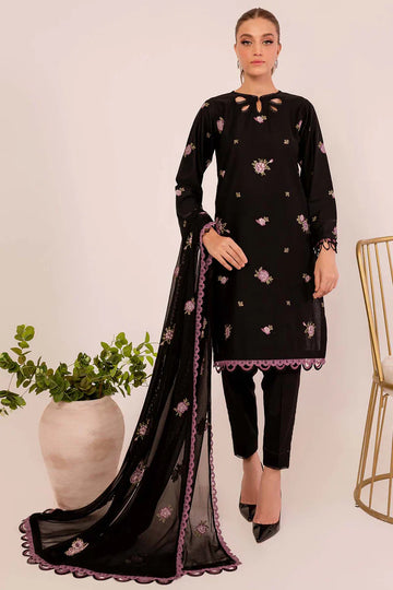 Farasha | Summer Weaves Embroidered lawn'26 | MYSTIQUE - House Of Hania