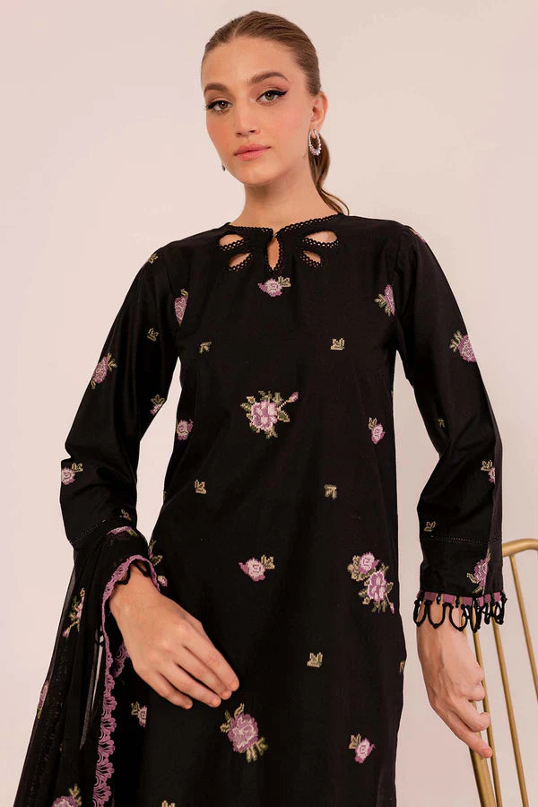 Farasha | Summer Weaves Embroidered lawn'26 | MYSTIQUE - House Of Hania