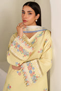 Farasha | Summer Weaves Embroidered lawn'26 | Mellow Canvas - House Of Hania