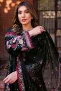 Farasha | Summer Weaves Embroidered lawn'26 | Ornate Noir - House Of Hania