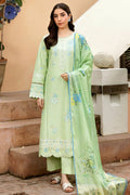 Farasha | Summer Weaves Embroidered lawn'26 | Summer Mist - House Of Hania