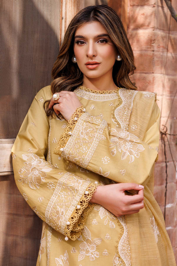 Farasha | Summer Weaves Embroidered lawn'26 | Tuscany Dream - House Of Hania