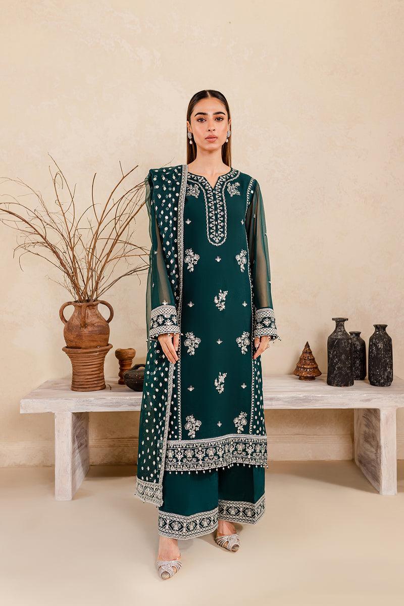 Farasha - Teal Glow - House Of Hania