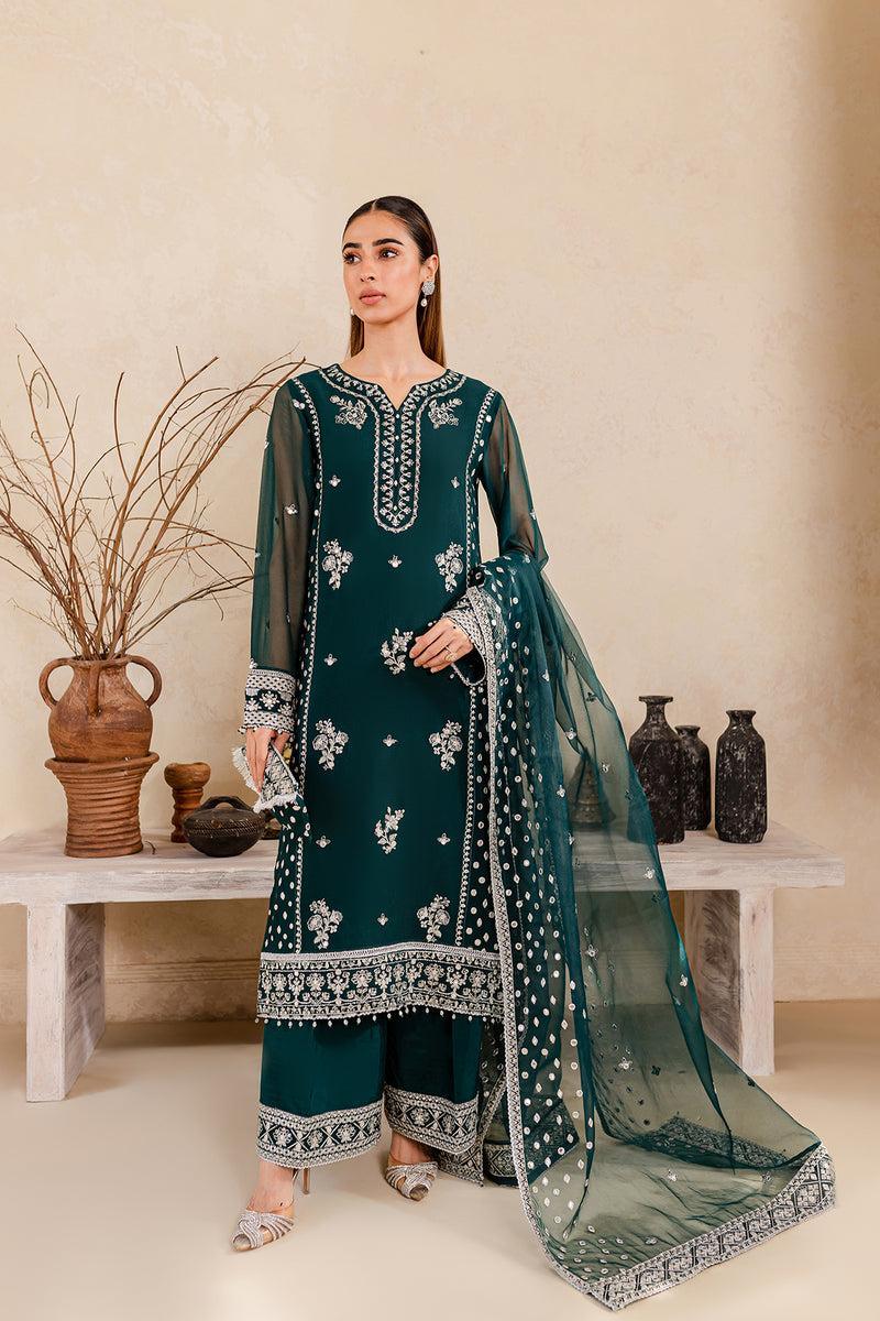 Farasha - Teal Glow - House Of Hania