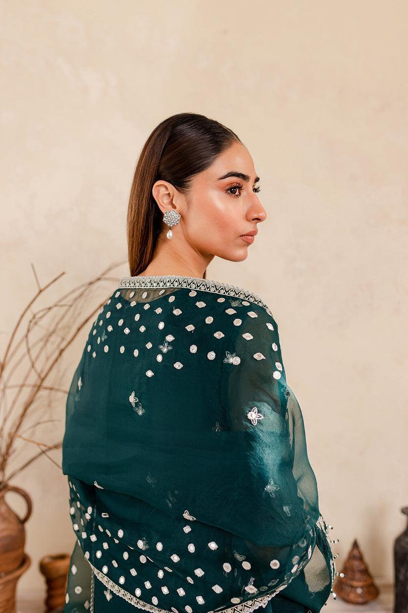 Farasha - Teal Glow - House Of Hania