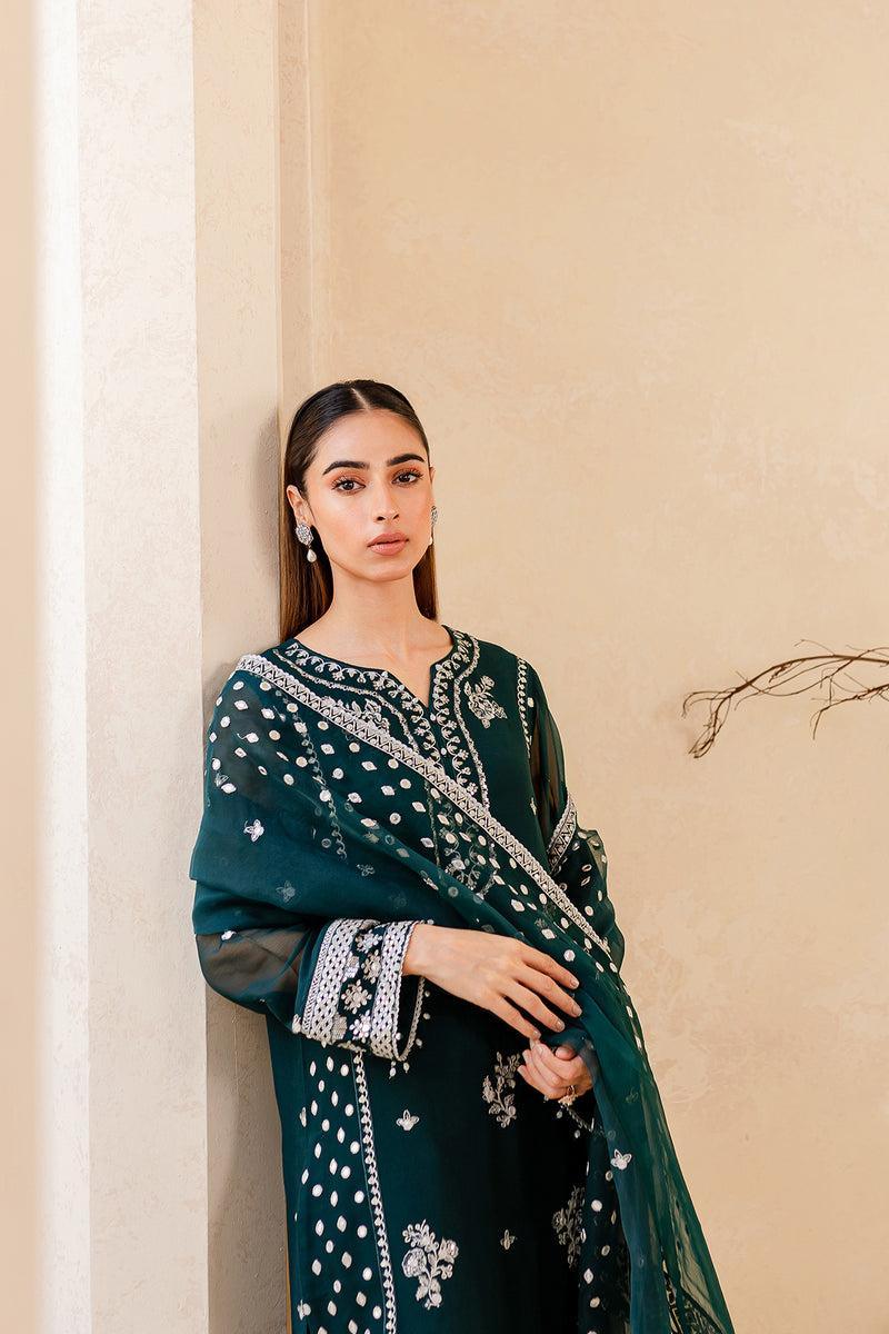 Farasha - Teal Glow - House Of Hania
