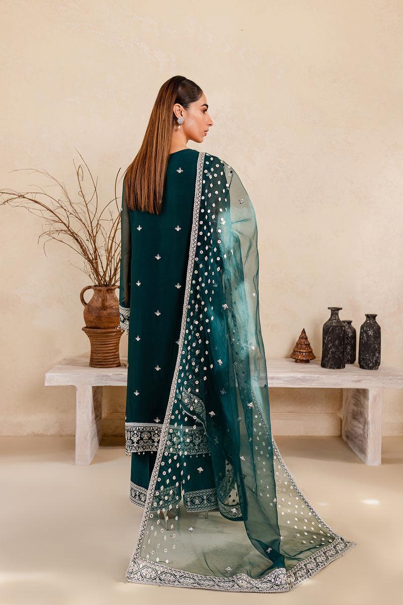 Farasha - Teal Glow - House Of Hania