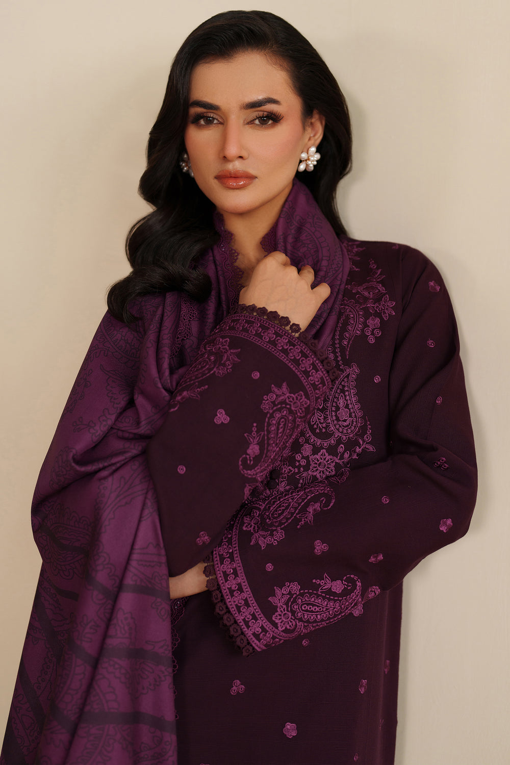 Farasha | Winter Spell 25 | Violett - House Of Hania