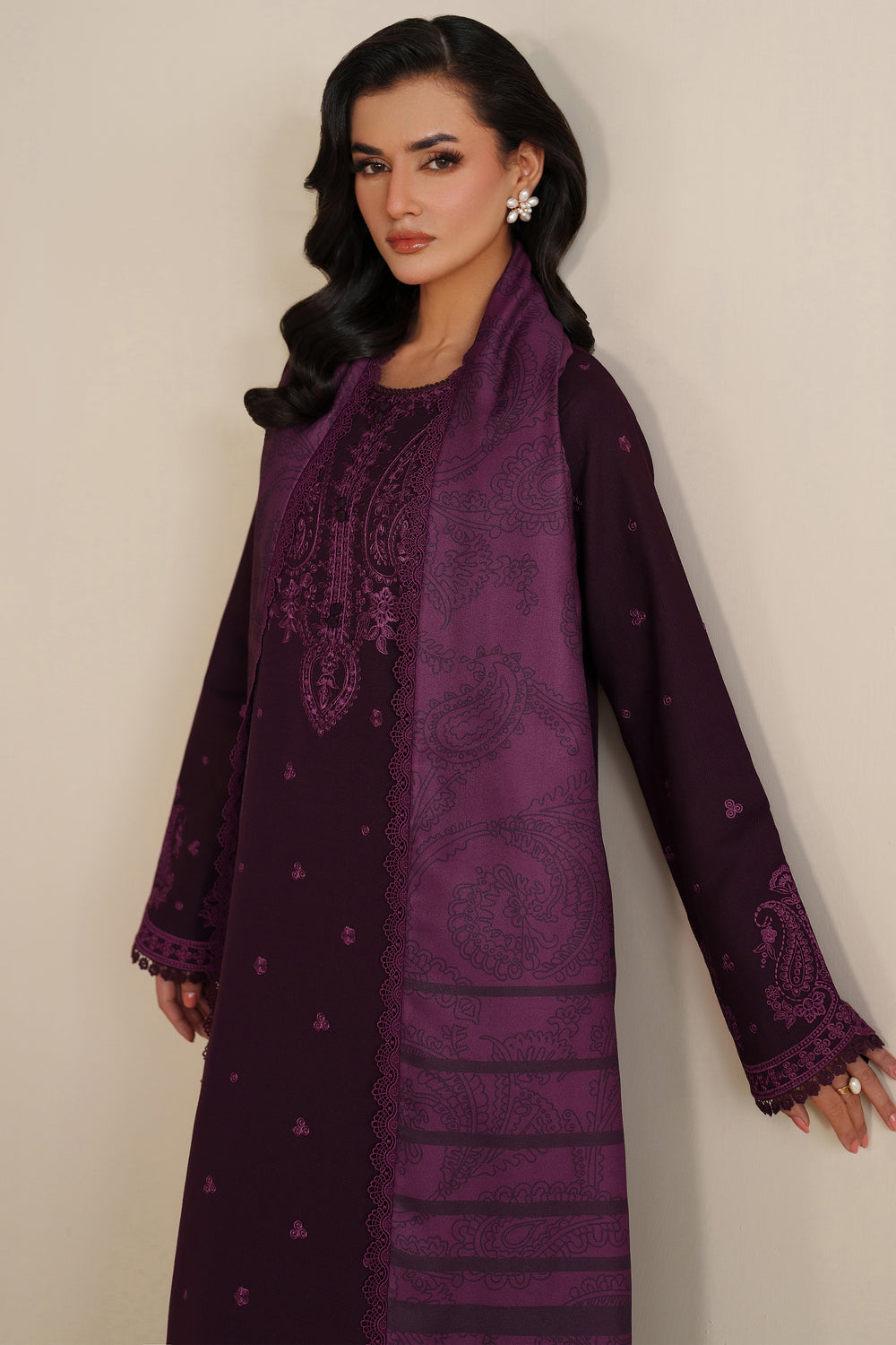 Farasha | Winter Spell 25 | Violett - House Of Hania