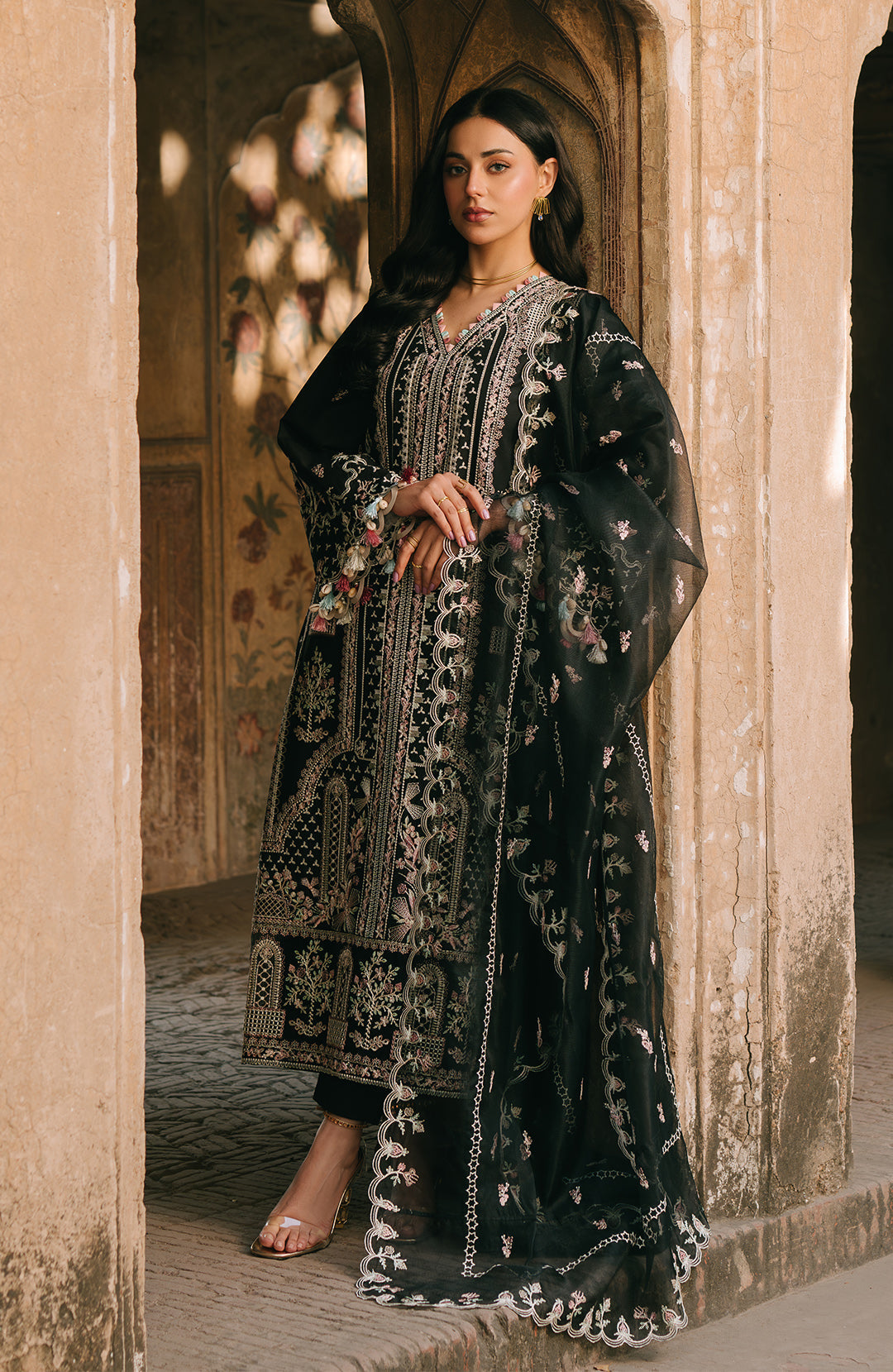 Fiona | Sarang Lawn 25 | Kara - House Of Hania