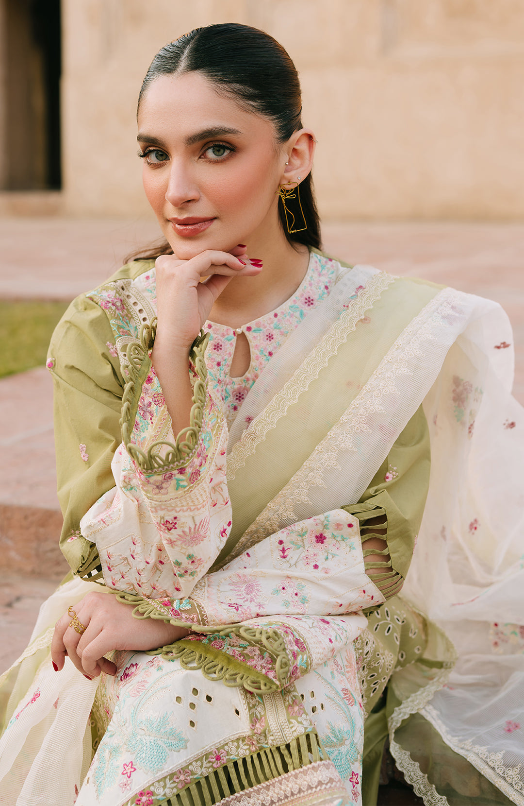 Fiona | Sarang Lawn 25 | Talia - House Of Hania
