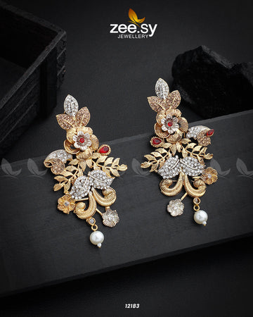 Floral Earrings - House Of Hania