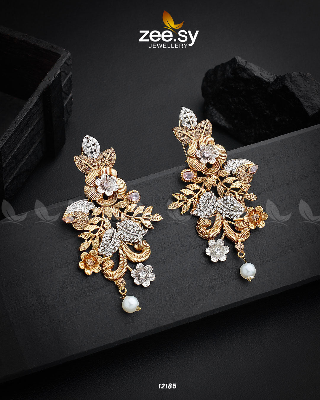 Floral Earrings - House Of Hania