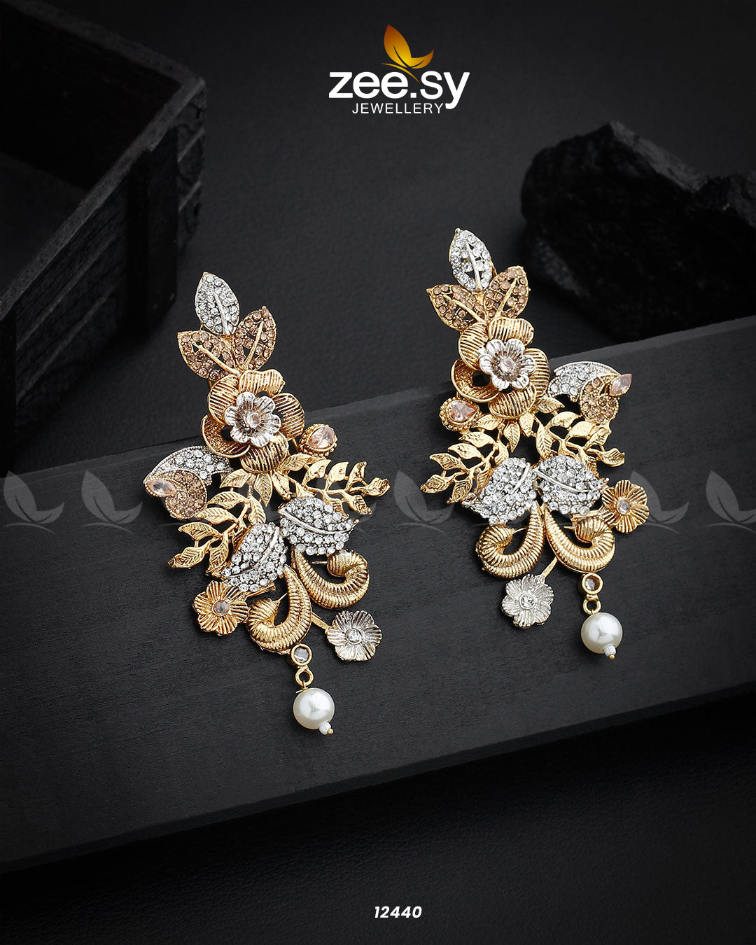 Floral Earrings - House Of Hania