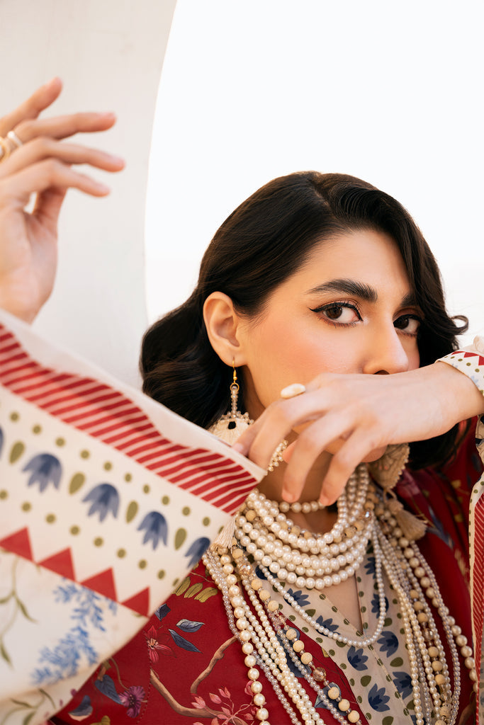 Florent | Bon Soir | Silk Scarlet - House Of Hania