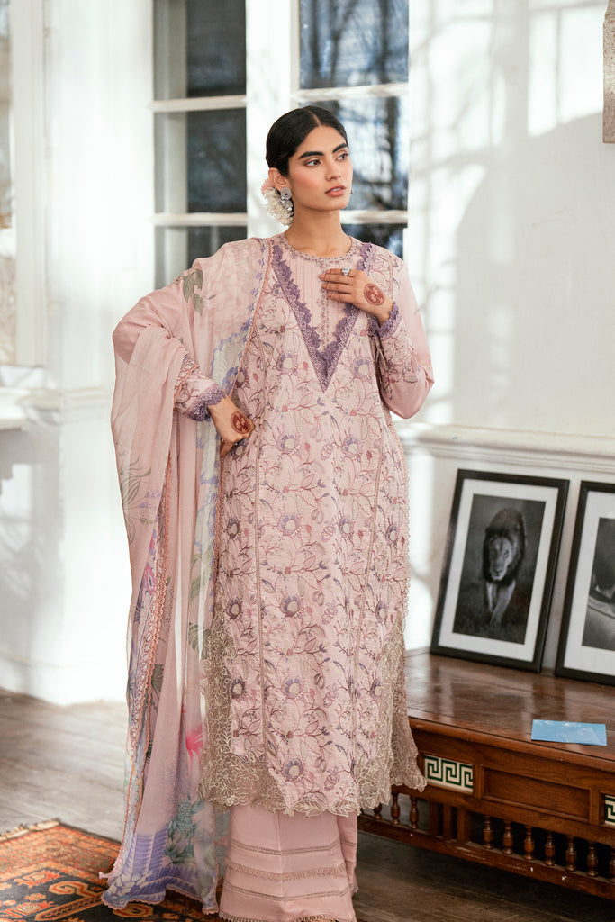 Florent | Eid Edits Luxury Lawn | FEE-3A - House Of Hania