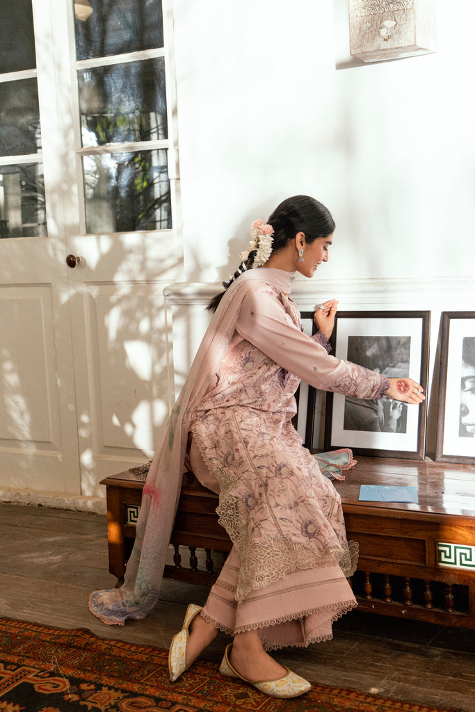 Florent | Eid Edits Luxury Lawn | FEE-3A - House Of Hania