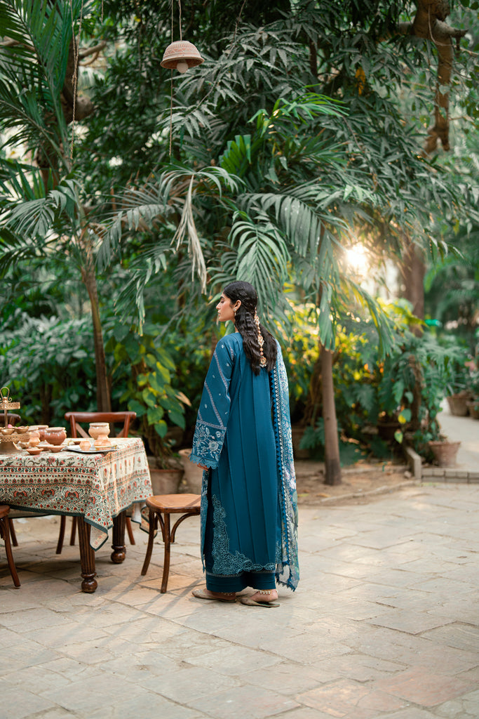 Florent | Eid Edits Luxury Lawn | FEE-3B - House Of Hania