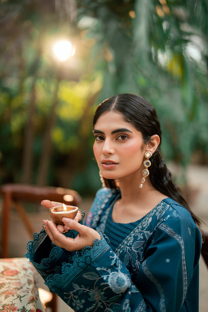 Florent | Eid Edits Luxury Lawn | FEE-3B - House Of Hania