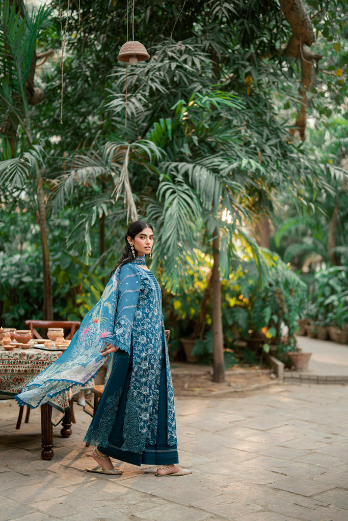 Florent | Eid Edits Luxury Lawn | FEE-3B - House Of Hania