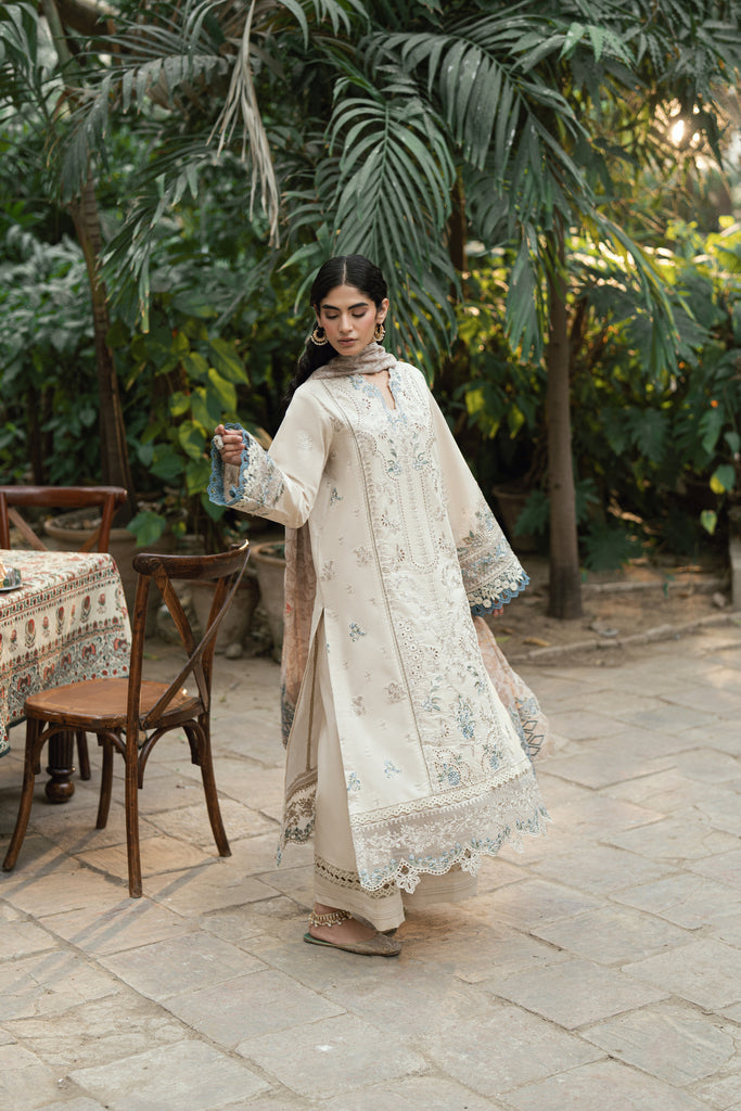 Florent | Eid Edits Luxury Lawn | FEE-4B - House Of Hania
